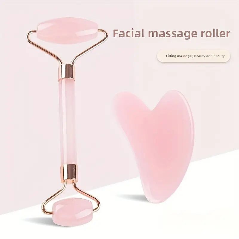 Heart-Shaped Facial Massager & Body Gua Sha Tool