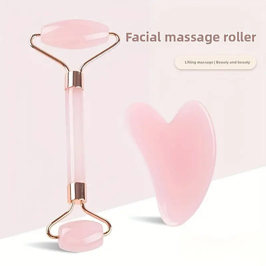 Heart-Shaped Facial Massager &amp; Body Gua Sha Tool